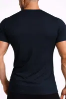 Organıc Pamuklu Hercules Slim Fit Bisiklet Yaka Fanila / T-Shirt Mısırlı EFNL000012 Lacivert görsel 14