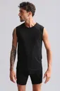 Organıc Pamuklu Hercules Slim Fit Bisiklet Yaka Sporcu Atlet Mısırlı EATL000004