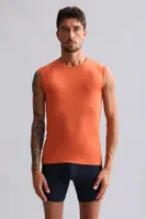 Organıc Pamuklu Hercules Slim Fit Bisiklet Yaka Sporcu Atlet Mısırlı EATL000004 görsel 34