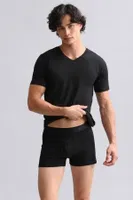 Organıc Pamuklu Hercules Slim Fit V Yaka Fanila / T-Shirt Mısırlı EFNL000007 görsel 13