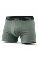 Öztaş Erkek Likralı Boxer Vücudu Sarar Pamuklu A1717 Petrol farklı açı