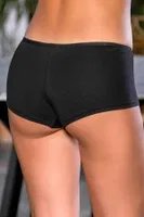 Pamuklu Boxer Külot Siyah Gallipoli 2963 Siyah detay görünüm