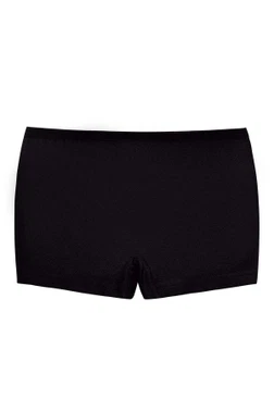 Yıldız Çamaşır Pamuklu Likralı Kadın Boxer Siyah 3'lü Paket Yıldız 3876 - Alternatif Görünüm