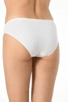 Pamuklu Raporlu Ribana Kadın Bikini Külot Kota 5026 Beyaz görsel 4