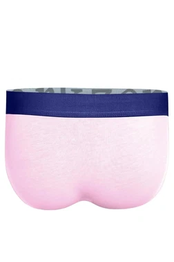 Darkzone Pembe Yanları Açık Geniş Lastikli Erkek Slip Külot Darkzone DZ-1101-11-S - Alternatif Görünüm