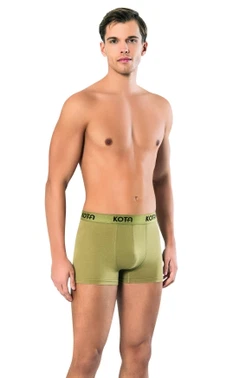 Logo Bantlı Penye Erkek Boxer 6'lı Kota 1000 - Alternatif Görünüm
