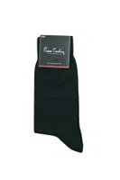 Pierre Cardin 3'lü Flat Erkek Pamuklu Soket Çorap siyah Siyah detay görünüm