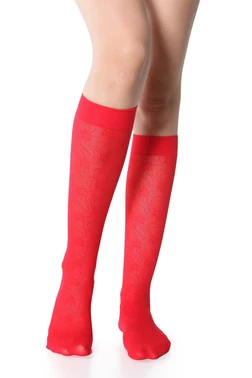 DOREMI DoReMi Desenli Dizaltı Çorap Tracy - Alternatif Görünüm