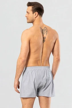 Cacharel Poplin Boxer Cacharel 1113/Düz Koyu Mavi - Alternatif Görünüm