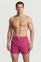 Poplin Boxer Cacharel 1113/Kareli Fuşya Kareli Fuşya