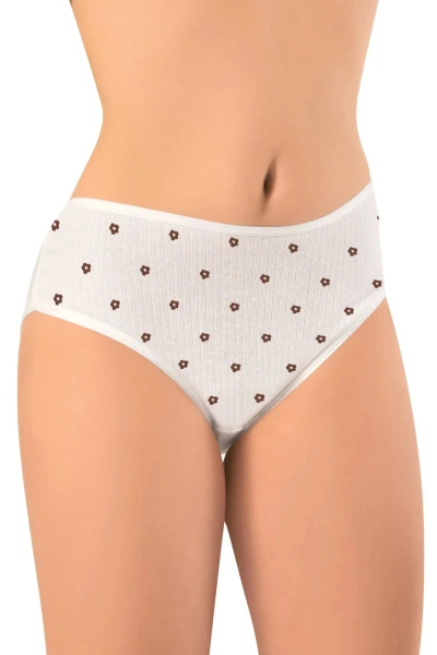 Raporlu Ribana Baskılı Kız Çocuk Bikini Külot 12'li Kota 3441