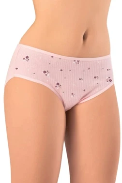 Raporlu Ribana Baskılı Kız Çocuk Bikini Külot 12'li Kota 3441 - Alternatif Görünüm
