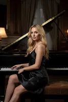 Royal Serisi Siyah Saten Gecelik Siyah detay görünüm