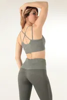 Seamless Askılı Spor DoReMi Sütyen 002-000152 Haki görsel 9
