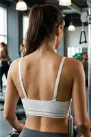 Seamless İnce Askılı Kaplı Bralet DoReMi 002-P15499 Beyaz detay görünüm