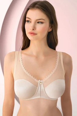 NBB Şeffaf Detaylı Balenli Toparlayıcı Sütyen NBB 2941