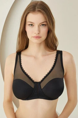 NBB Şeffaf Detaylı Balenli Toparlayıcı Sütyen NBB 2941 - Alternatif Görünüm