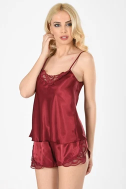 Sistina Saten Şort Takım Sistina 281