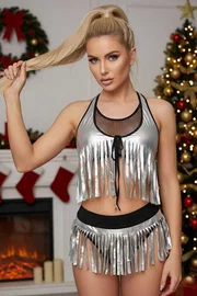 Sistina Püsküllü Fantazi Şort Takım Sistina 428