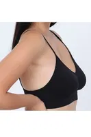 Sistina Bayan Askılı Büstiyer D-720 Siyah görsel 6