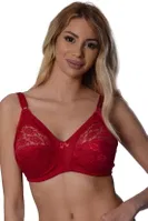 Dantelli Toparlayıcı Sütyen Sistina 503 Bordo