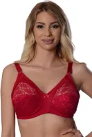 Dantelli Toparlayıcı Sütyen Sistina 503 Bordo görsel 5