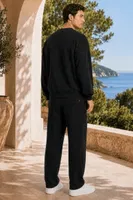 Siyah Erkek T-Shirt Pantolon Takımı Doreanse 4645 Görsel detay görünüm