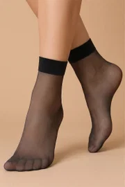 Siyah Fit 15 Soket Çorap Bella Notte 1113
