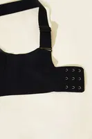 Siyah Lazer Kesim Dikişsiz Balensiz Sütyen NBB 4868 Siyah görsel 4