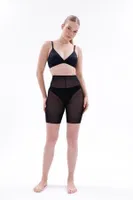 Lazer Tül Boxer Hayalet Korse Emay 2705 Siyah