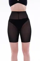 Lazer Tül Boxer Hayalet Korse Emay 2705 Siyah görsel 4