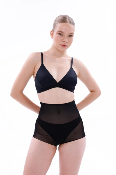 Lazer Tül Slip Hayalet Korse 2706
