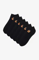 Socksturka 6'lı Modal Patik Çorap CSOC2016 Somon Siyah