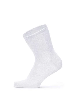 SocksTurca Socksturka Kısa Konç Pamuklu Soket Çorap Beyaz