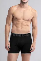 Spartacus Performance Pamuklu Long Boxer Mısırlı EBXR000008 Mavi Lastikli Siyah görsel 4