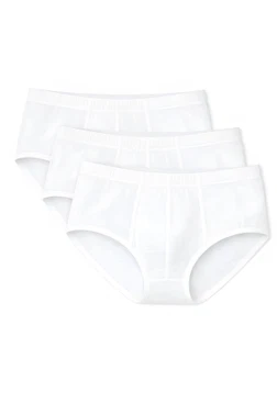 Yıldız Çamaşır Süper İnce Erkek Slip Beyaz 3'lü Paket Yıldız 118 - Alternatif Görünüm