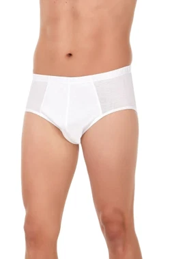 Yıldız Çamaşır Süper İnce Erkek Slip Beyaz 3'lü Paket Yıldız 118
