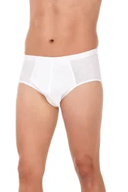 Yıldız Çamaşır Süper İnce Erkek Slip Beyaz 3'lü Paket Yıldız 118