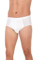 Süper İnce Erkek Slip Beyaz 3'lü Paket Yıldız 118 Beyaz