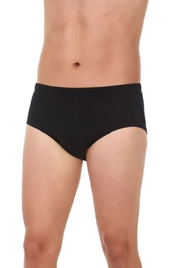 Yıldız Çamaşır Süper İnce Erkek Slip Siyah 3'lü Paket Yıldız 119