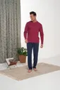 Süprem Patlı Cepli Erkek Pijama Takımı Bone Club 6160