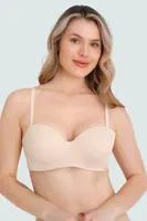 Toparlayıcı Straplez Sütyen NBB 30022 Ten