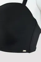 Toparlayıcı Straplez Sütyen NBB 30022 Siyah görsel 4