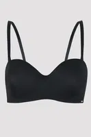 Toparlayıcı Straplez Sütyen NBB 30022 Siyah farklı açı