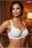 Toparlayıcı Telli Micro Soft C Cup Sütyen Amanda Le Jardin 9720 Beyaz farklı açı