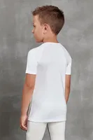 Unisex Çocuk Termal Tişört Doreanse 255 Ekru farklı açı