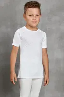 Unisex Çocuk Termal Tişört Doreanse 255 Ekru detay görünüm