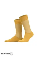 Unisex Diyabetik Bambu Soket Çorap Mısırlı UMDK000021 Hardal görsel 9