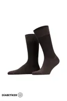 Unisex Diyabetik Bambu Soket Çorap Mısırlı UMDK000021 Kahverengi görsel 21