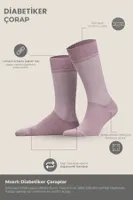 Unisex Diyabetik Bambu Soket Çorap Mısırlı UMDK000021 görsel 7